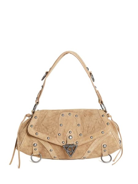  Guess Schultertasche Aus Echtem Leder 