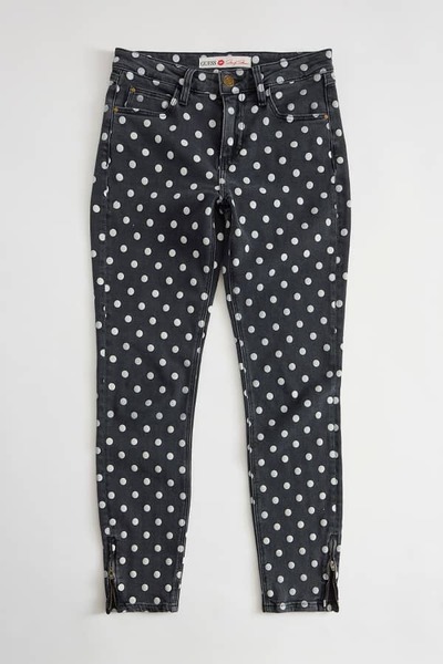  Guess Skinny Jeans Mit Polka-dots 