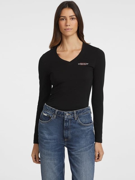  Guess Slim Mini American Tradition Langarm-t-shirt 