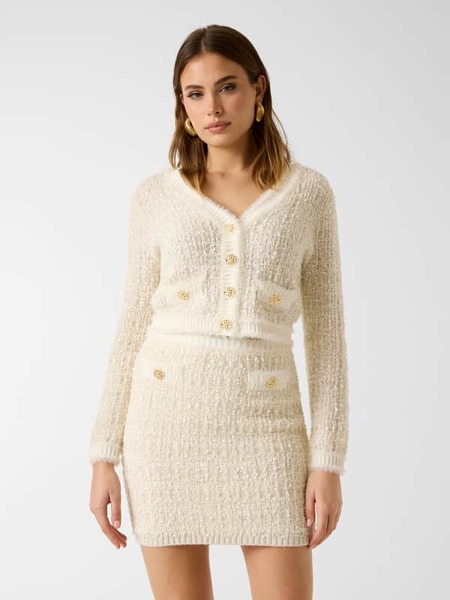  Guess Strukturierte Strickjacke 
