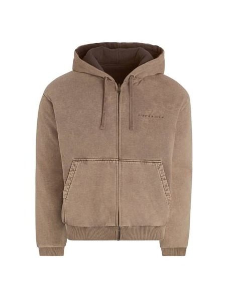  Guess Sweatjacke Mit Kapuze Und Reißverschluss 