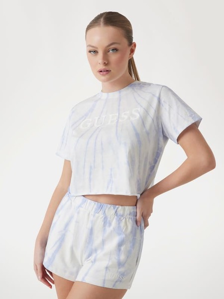  Guess T-shirt Batik-logo 