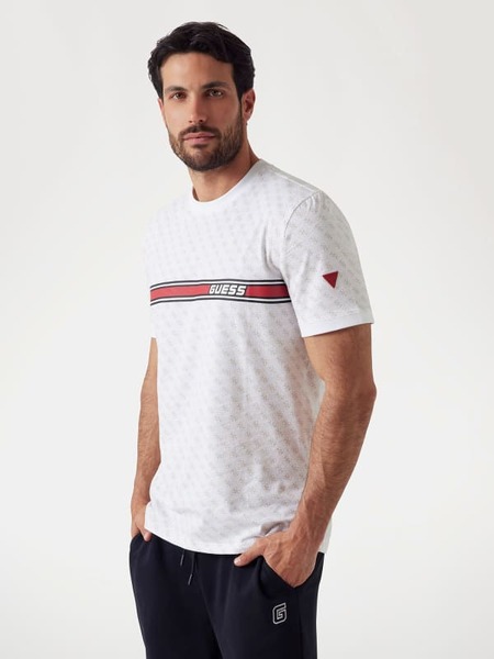  Guess T-shirt Logo All Over 