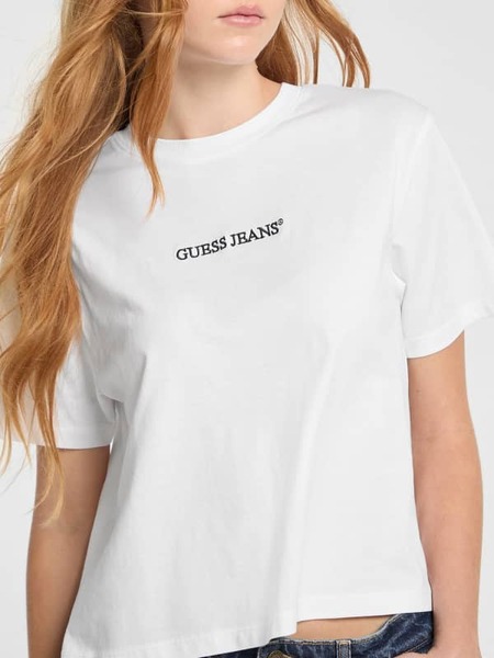  Guess T-shirt Logo Rundhalsausschnitt 