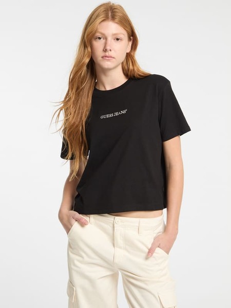  Guess T-shirt Logo Rundhalsausschnitt 
