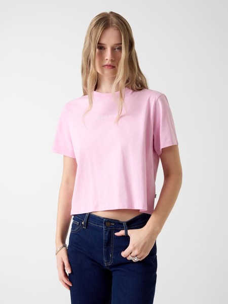  Guess T-shirt Logo Rundhalsausschnitt 