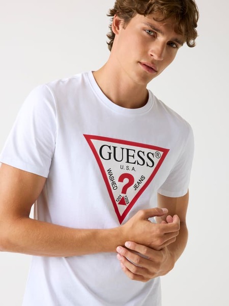  Guess T-shirt Mit Logo-dreieck 