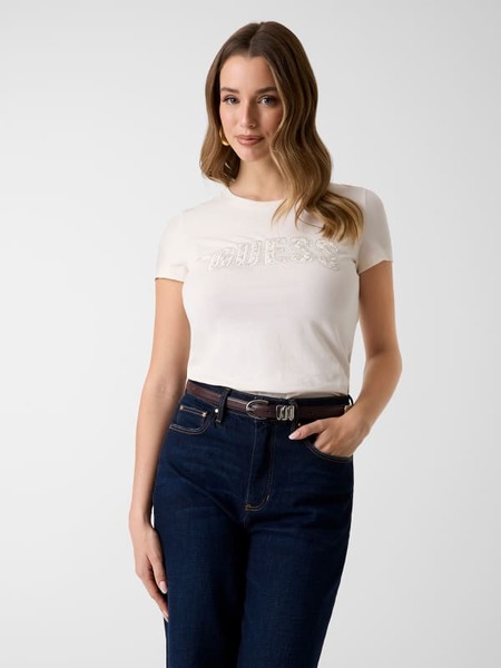  Guess T-shirt Slim Fit Logo 