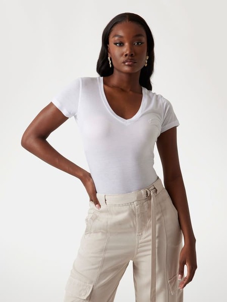  Guess T-shirt V-ausschnitt 