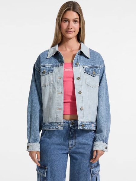  Guess Trucker-jeansjacke Oversized 