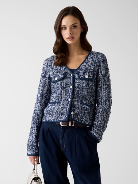  Guess Tweed-cardigan 