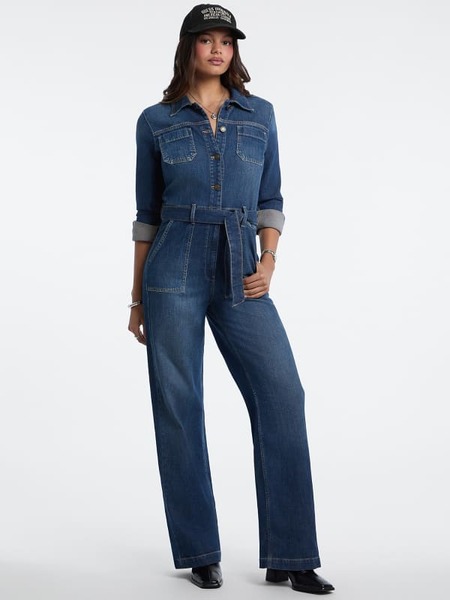  Guess Wide Leg Jeans-jumpsuit 
