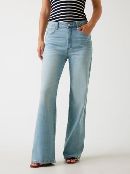  Guess Wide Leg Jeans Seidenmix 