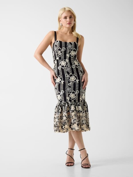  Marciano Guess Marciano Besticktes Midi Kleid 