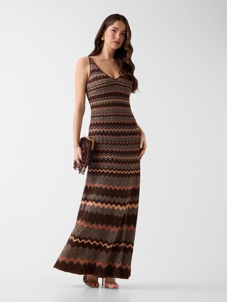  Marciano Guess Marciano Gestricktes Lurex-kleid 