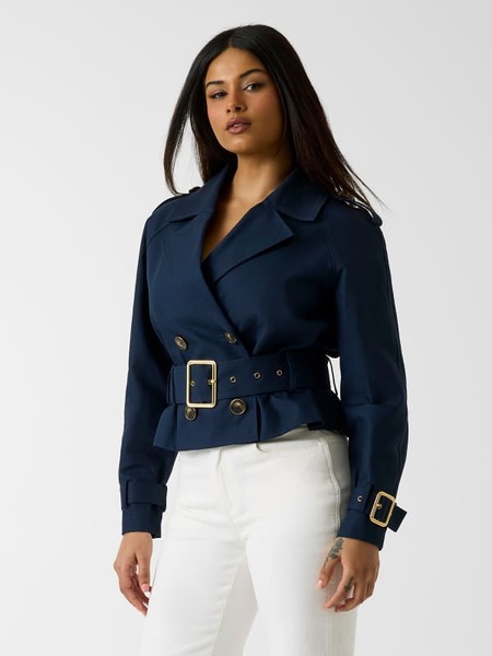  Marciano Guess Marciano Kurz-trenchcoat Mit Gürtel 