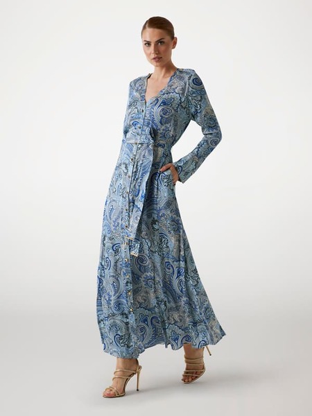  Marciano Guess Marciano Langes Kleid Paisley 