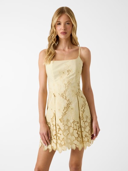  Marciano Guess Marciano Leinenmisch-mini Kleid 