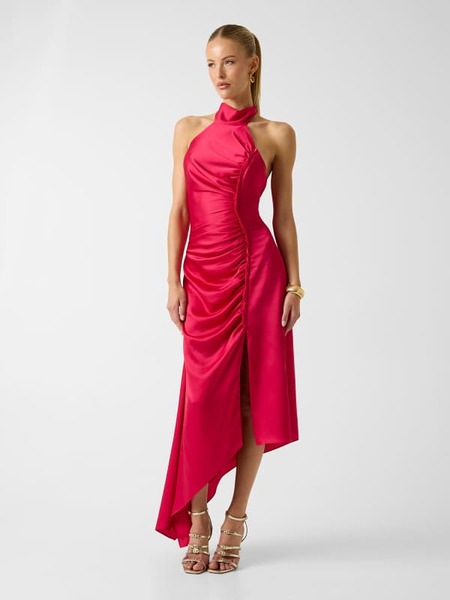  Marciano Guess Marciano Midi Mit Neckholder Kleid 
