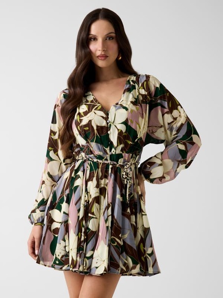  Marciano Guess Marciano Mini Mit Blumenmuster Kleid 