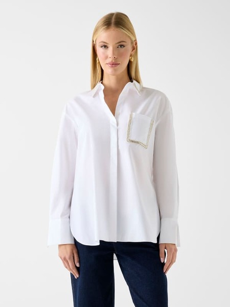  Marciano Guess Marciano Perlenhemd 