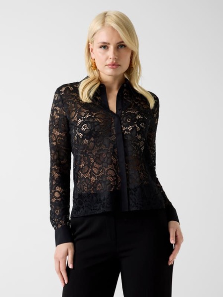  Marciano Guess Marciano Spitzenhemd 