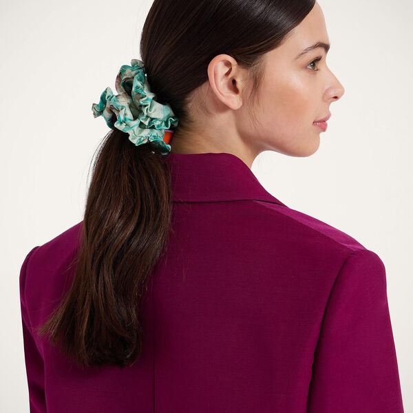  La Doublej Hair Accessories Women - Scrunchie Set Mixed Prints One Size 66% Silk 23% Cotton 11% Polyester 
