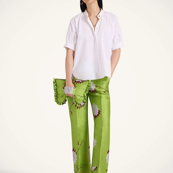  La Doublej Shorts & Pants Women - Hendrix Pants Derby Lime S 83% Polyester 9% Cotton 5% Silk 3% Polyamide 