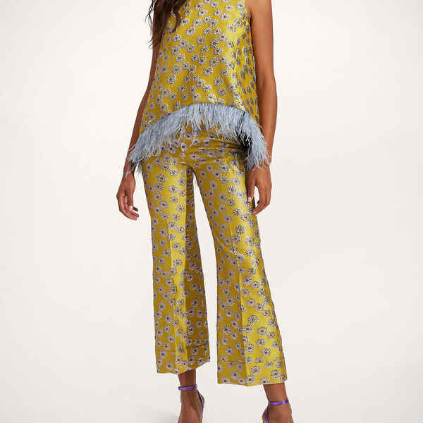  La Doublej Shorts & Pants Women - Hendrix Pants Margarita Xs 42%polyester 37%cotton 9%metal 7%silk 5%polyamide 