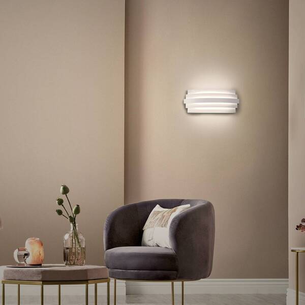 Acb Iluminación Kinkiet Led Luxur, Biały 