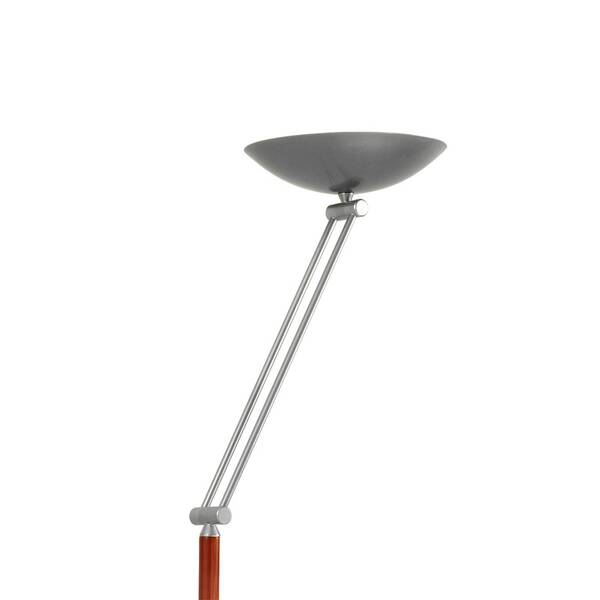 Aluminor Lampa Led Oświetlająca Sufit Lib V, Z Regulacją Wysokości, Srebrna 