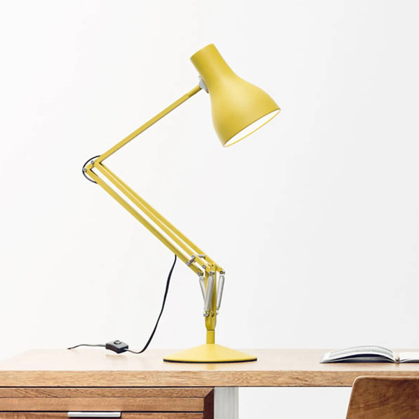  Anglepoise Lampa Stołowa Anglepoise Typu 75 Margaret Howell, żółta 