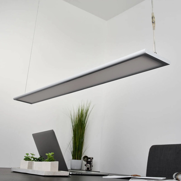  Arcchio Arcchio Lampa Wisząca Biurowa Led Samu, Góra/dół, ściemniana, Aluminium 