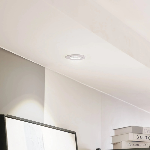  Arcchio Arcchio Led Downlight Zarik, Biały, 4000k 