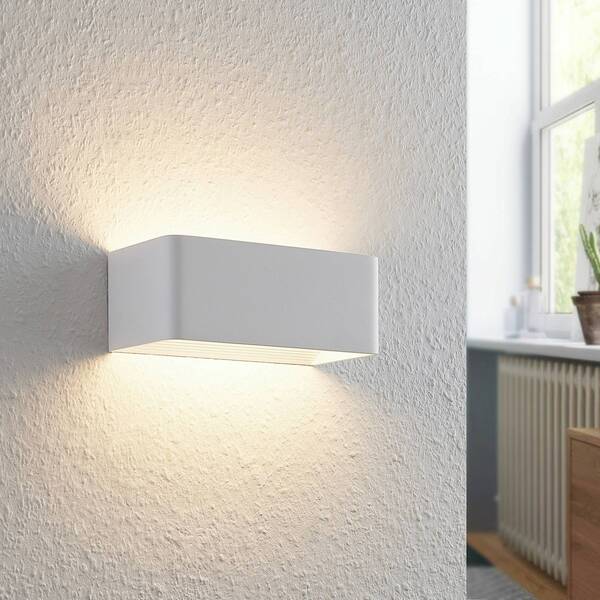  Arcchio Arcchio Led Kinkiet Karam, 20 Cm, Biały, Metal, Góra/dół 