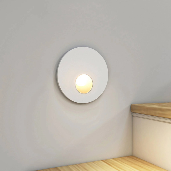  Arcchio Oprawa Wpuszczana Led Arcchio Vexi, ø 7,5 Cm, Biały, Aluminium, Cct 