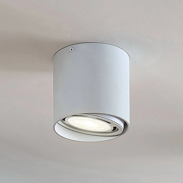  Arcchio Arcchio Reflektor Sufitowy Mabel, ø 13 Cm, Biały, Metal, Gu10 