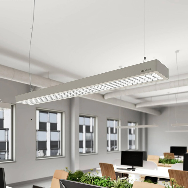  Arcchio Arcchio Susi Lampa Wisząca Biurowa Led, Srebrna, 120 Cm, 4000k, Dali 