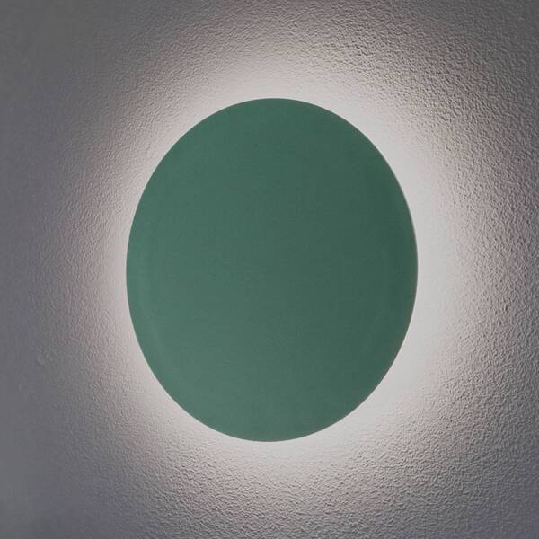  Argon Kinkiet Led Orios Plus, Zielony, ø 30 Cm, Stal 