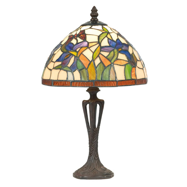  Artistar Lampa Stołowa Elanda W Stylu Tiffany, 40 Cm 