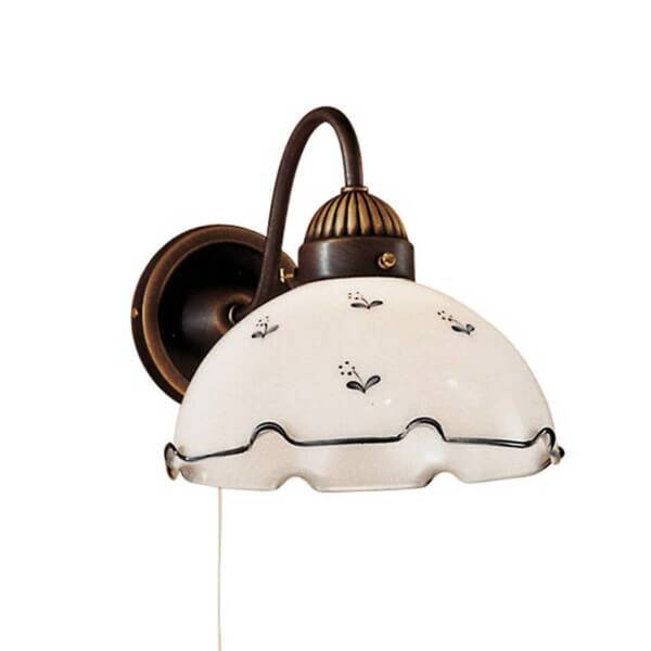  Austrolux Kolarz Nonna - Lampa ścienna Biało-niebieska 