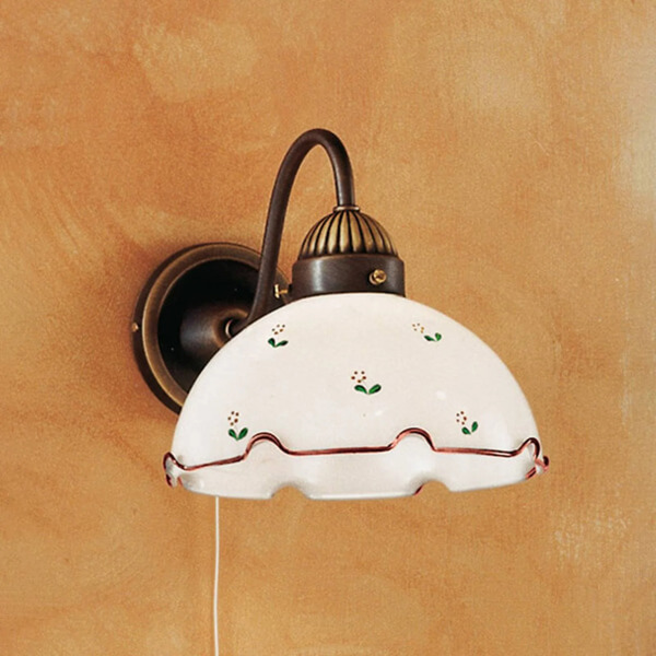  Austrolux Kolarz Nonna - Lampa ścienna Czerwono-zielony 