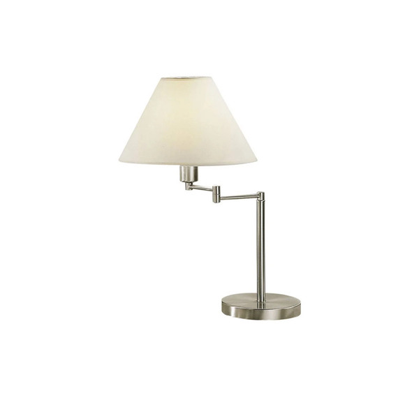  Austrolux Lampa Stołowa Hilton, Wychylna, Nikiel 