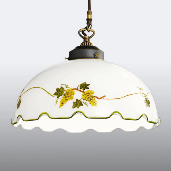  Austrolux Nonna - Lampa Wisząca Z Motywem Winogron 