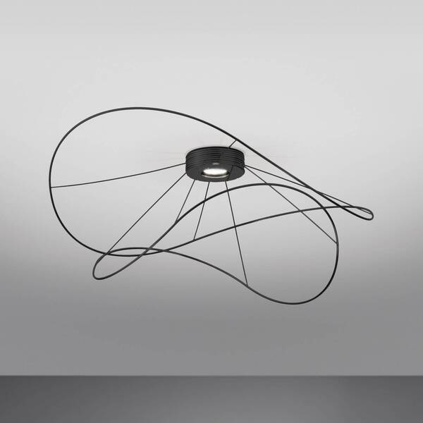  Axo Light Axolight Hoops 2 Lampa Sufitowa Led, Czarna 