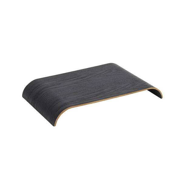  Aytm Taca Aytm Curva, Czarna, 41 X 25 X 5 Cm, Drewno 