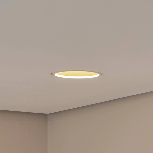  Bega Bega Led Wpuszczany Spot Sufitowy Studio Line, Biały/mosiądz, Odlew 
