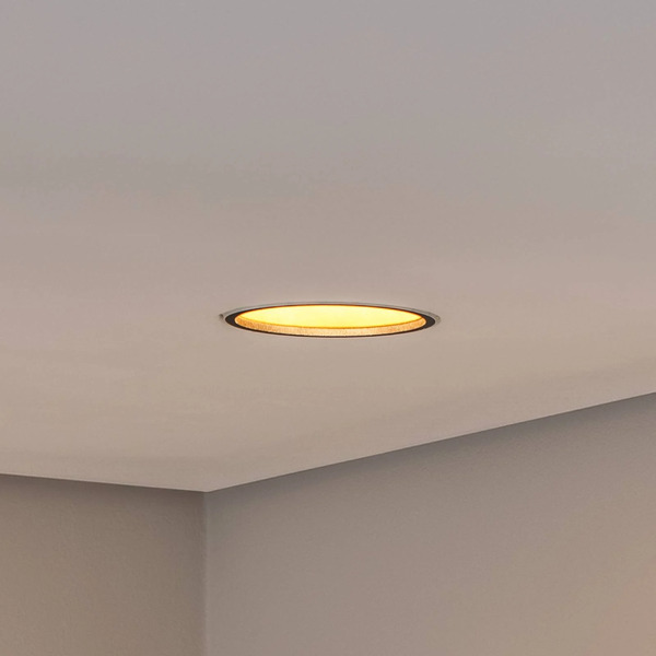  Bega Bega Led Wpuszczany Spot Sufitowy Studio Line, Czarny/mosiądz, Aluminium 