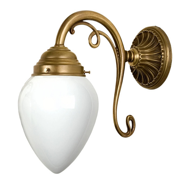  Berliner Messinglampen Elegancka Lampa ścienna Paris Z Mosiądzu 