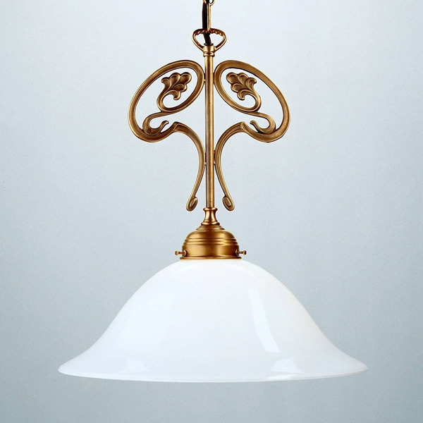  Berliner Messinglampen Lampa Wisząca Ewald Z Berlińskiego Mosiądzu 